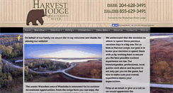 Desktop Screenshot of huntharvestlodge.com